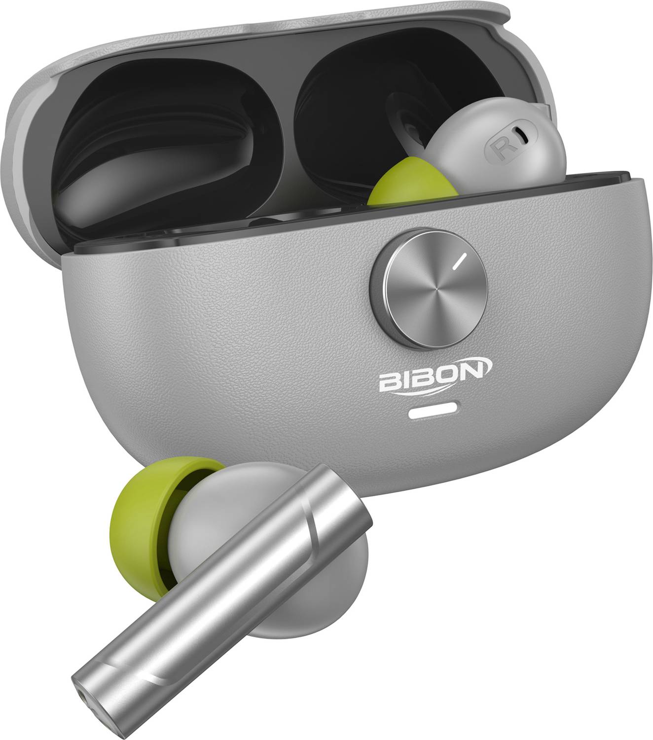 BiBon Coach Buds | 360° Sound , Touch Control, 50Hr Playtime | TWS Bluetooth Earpods-8 Bluetooth