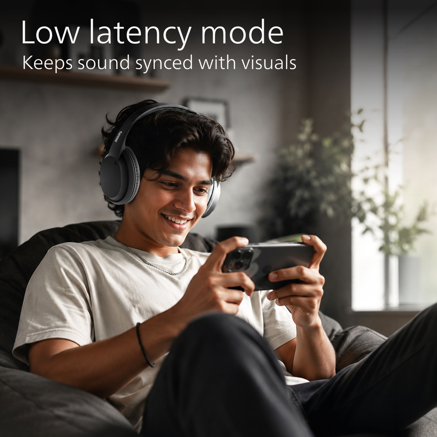 Image of PHILIPS TAH4050-BK Bluetooth & Wired