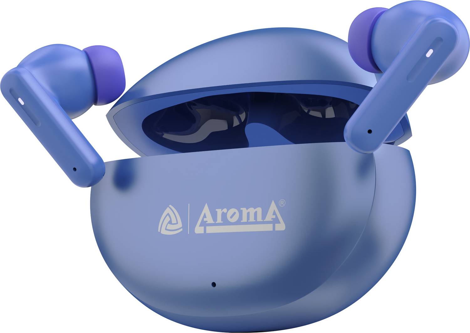 Aroma NB120 Buds 4 Upto 60Hrs Playtime* ENC, Dual Paring, Fast Charging, Heavy Bass Bluetooth
