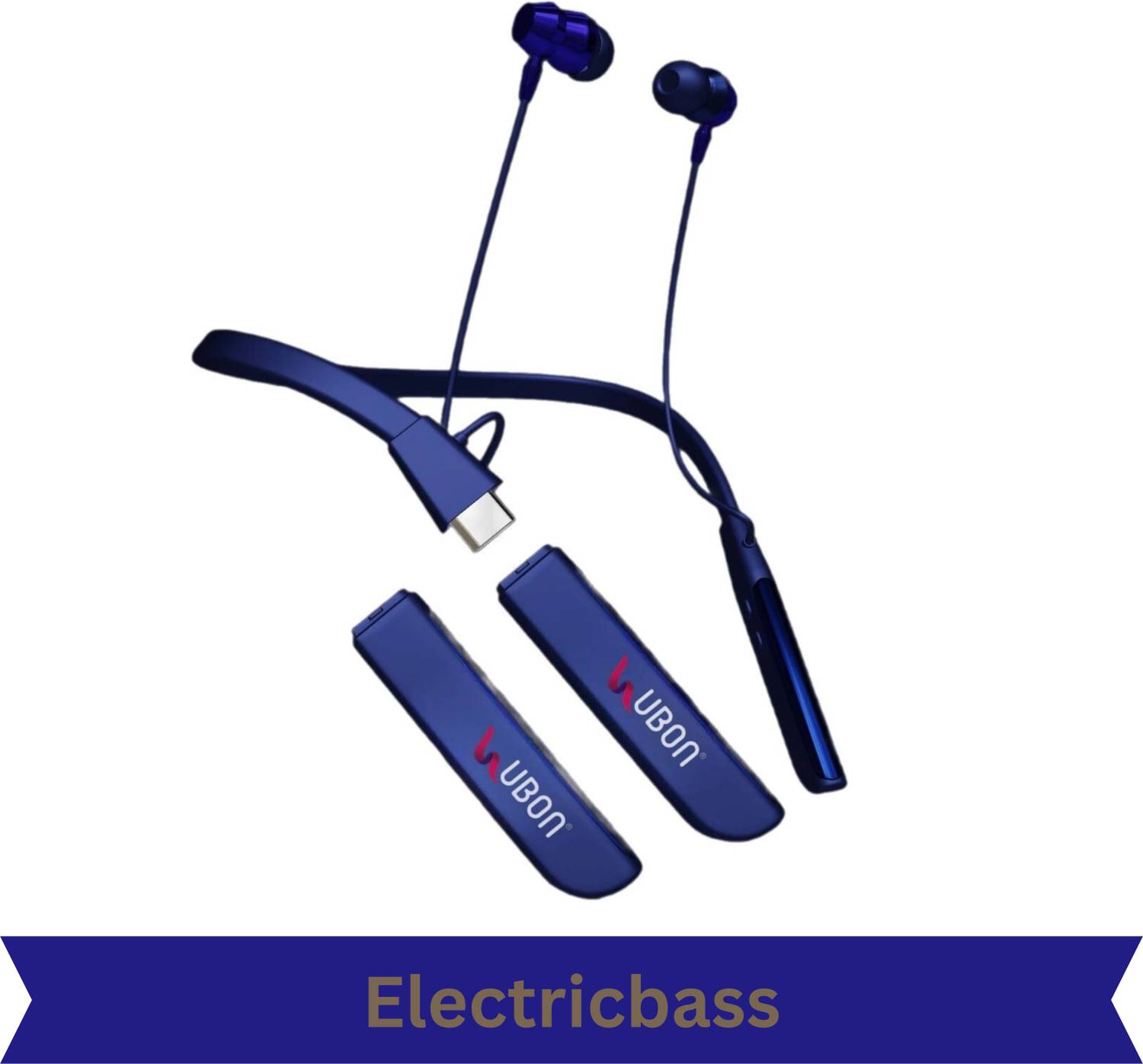 electricbass CL-35 Wireless Neckband Bullet Series 100 hours play