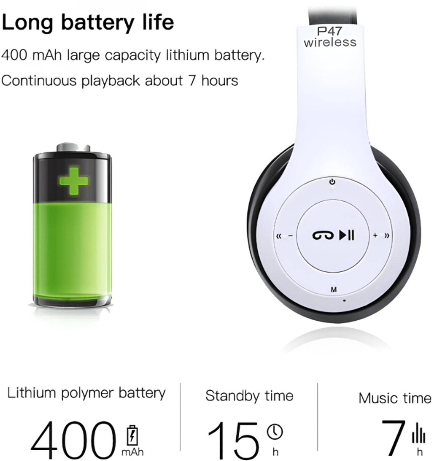 FRONY QE-884 P47 Bluetooth Headset - Image 4