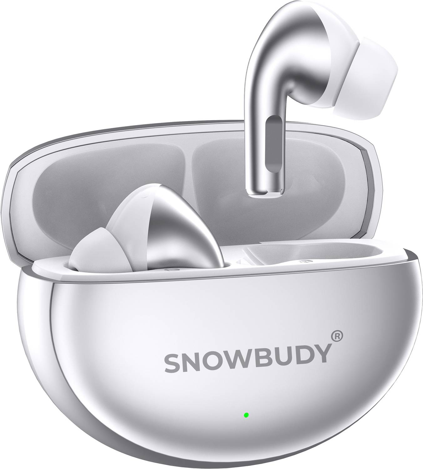 snowbudy Nord 4Pro True Wireless Earbuds with Dual Mic & AI Crystal Clear Call-4 Bluetooth Gaming