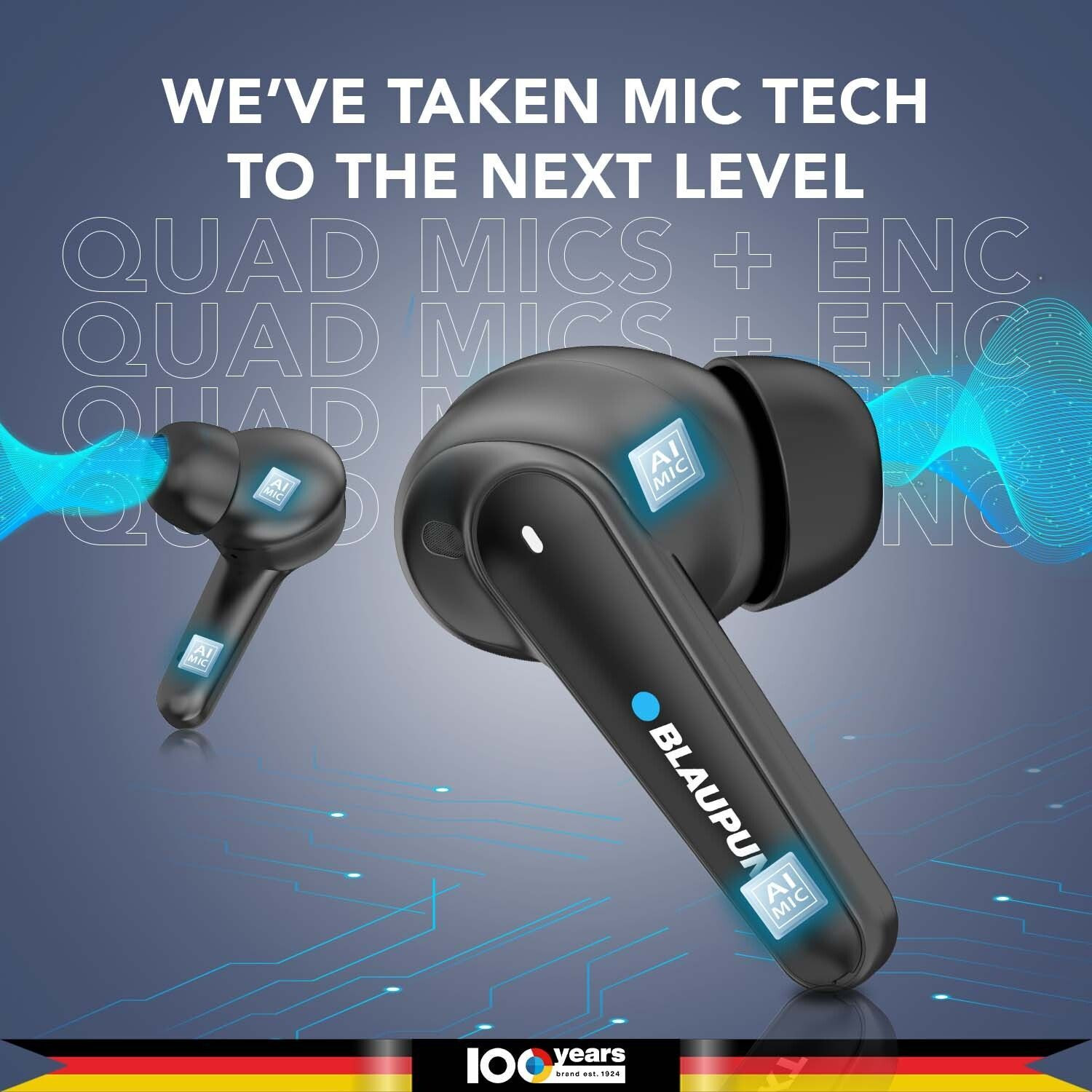 Image of Blaupunkt BTW300 Moksha Xtreme 750mAh BK Bluetooth