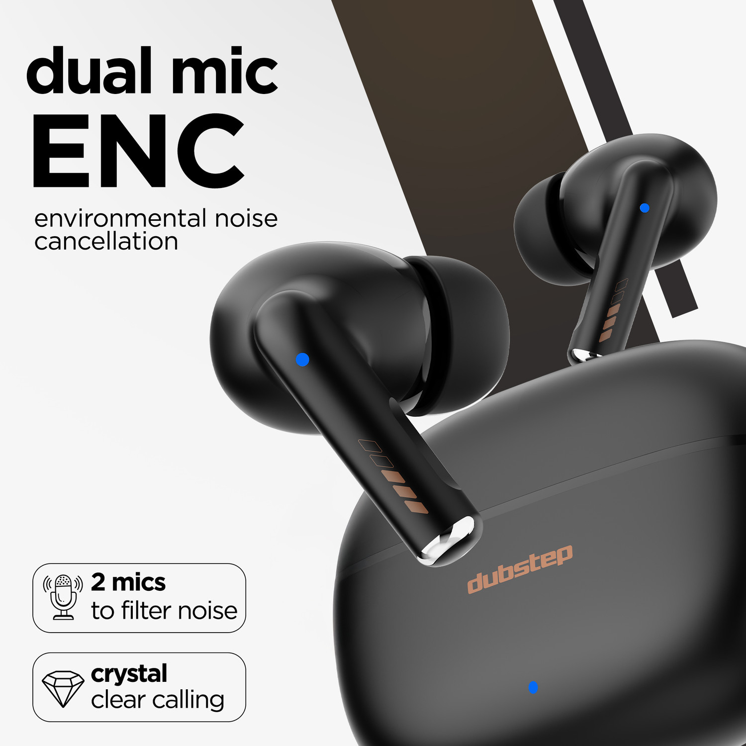 Image of Dubstep Buzz X11 upto 60hrs Playtime with 13mm Neodymium Driver & XBass Technology, ENC Bluetooth