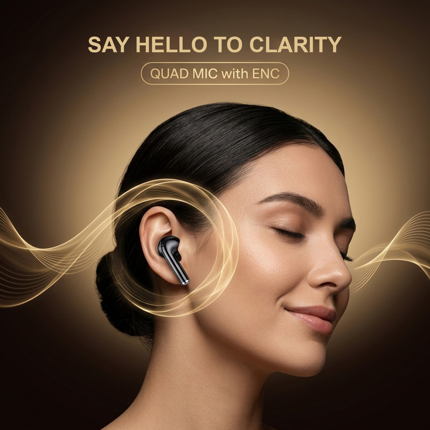Image of Boom TWS AirPods X96 Sonic Air Pro|160H Battery|4 Mics & ENx|Low Latency|Dual EQ Mode Bluetooth Gaming