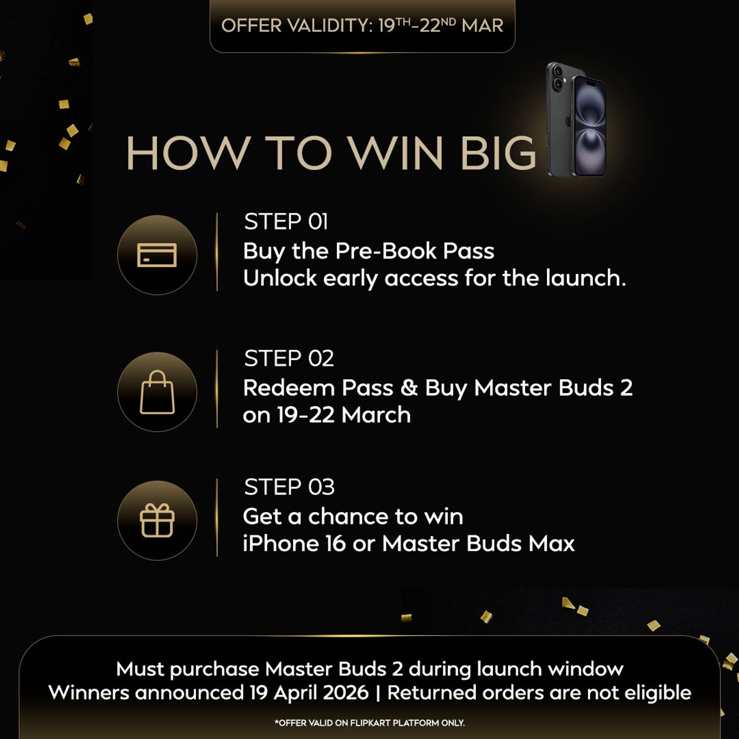 Noise Master Buds 2 Pre Book Ticket - Image 3