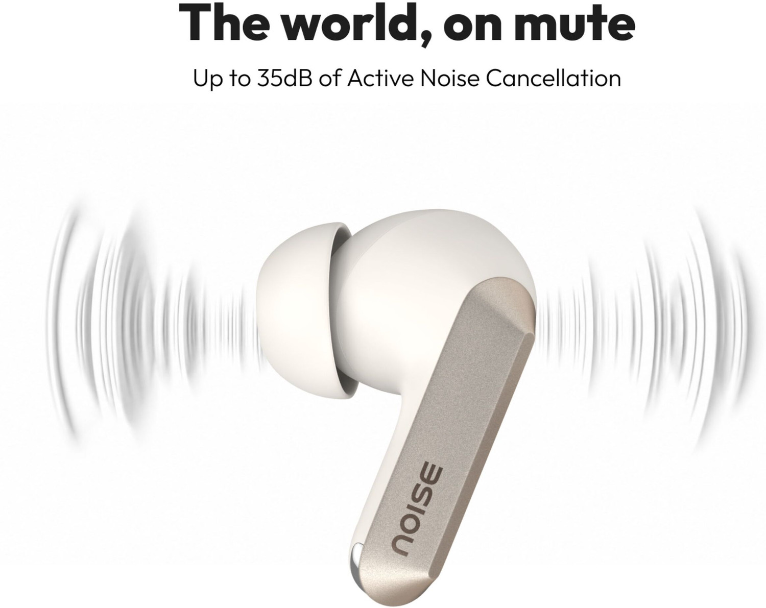 Image of Noise ALT Buds, 35dB ANC, Spatial Audio, 45Hrs Playtime, App Support, Ai Powered Bluetooth