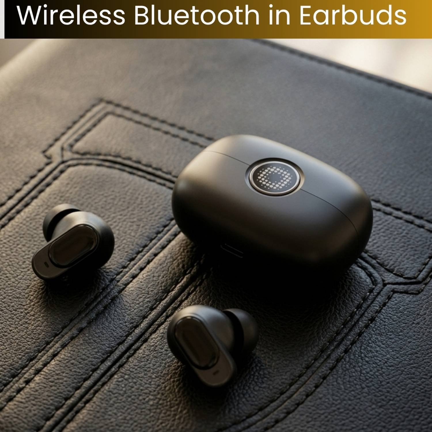 Clairbell Bluetooth Wireless TWS Earbuds With ENC Noise Reduction, HD Sound QualityLI62 Bluetooth