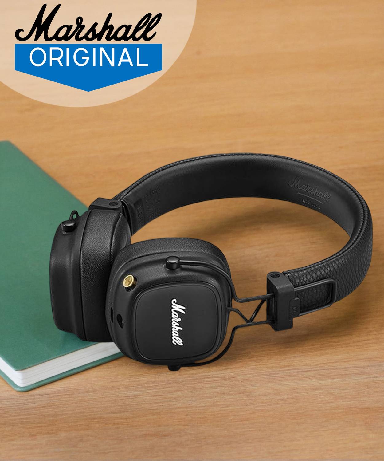 Marshall Major IV Bluetooth Headset (Black, On the Ear)
