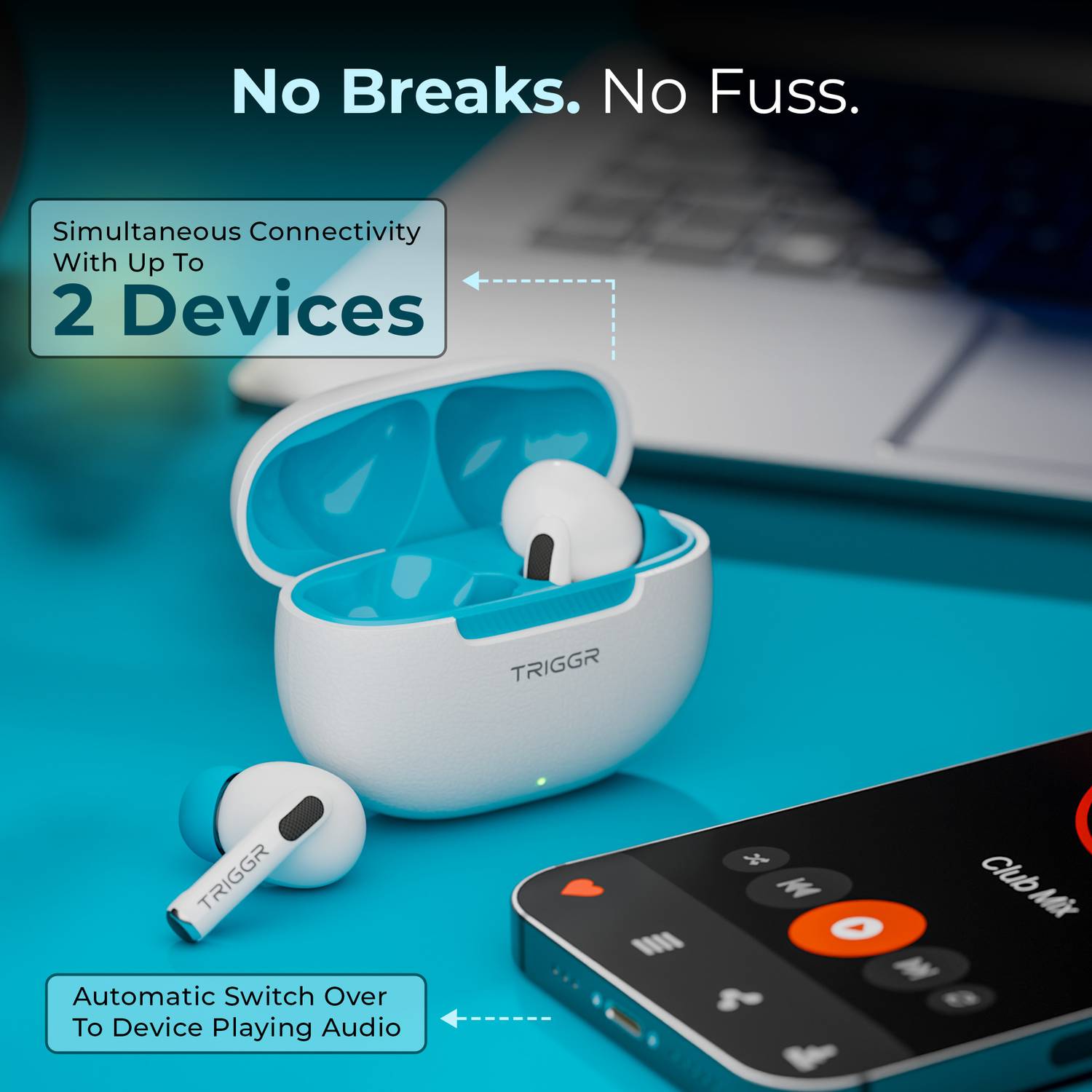 TRIGGR COSMOS Dual Pairing Earbuds - Image 3