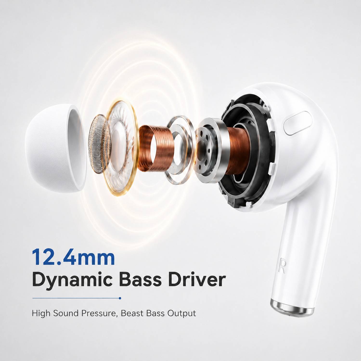 Ubon BT-215 Wireless Earbuds 36hrs - Image 4