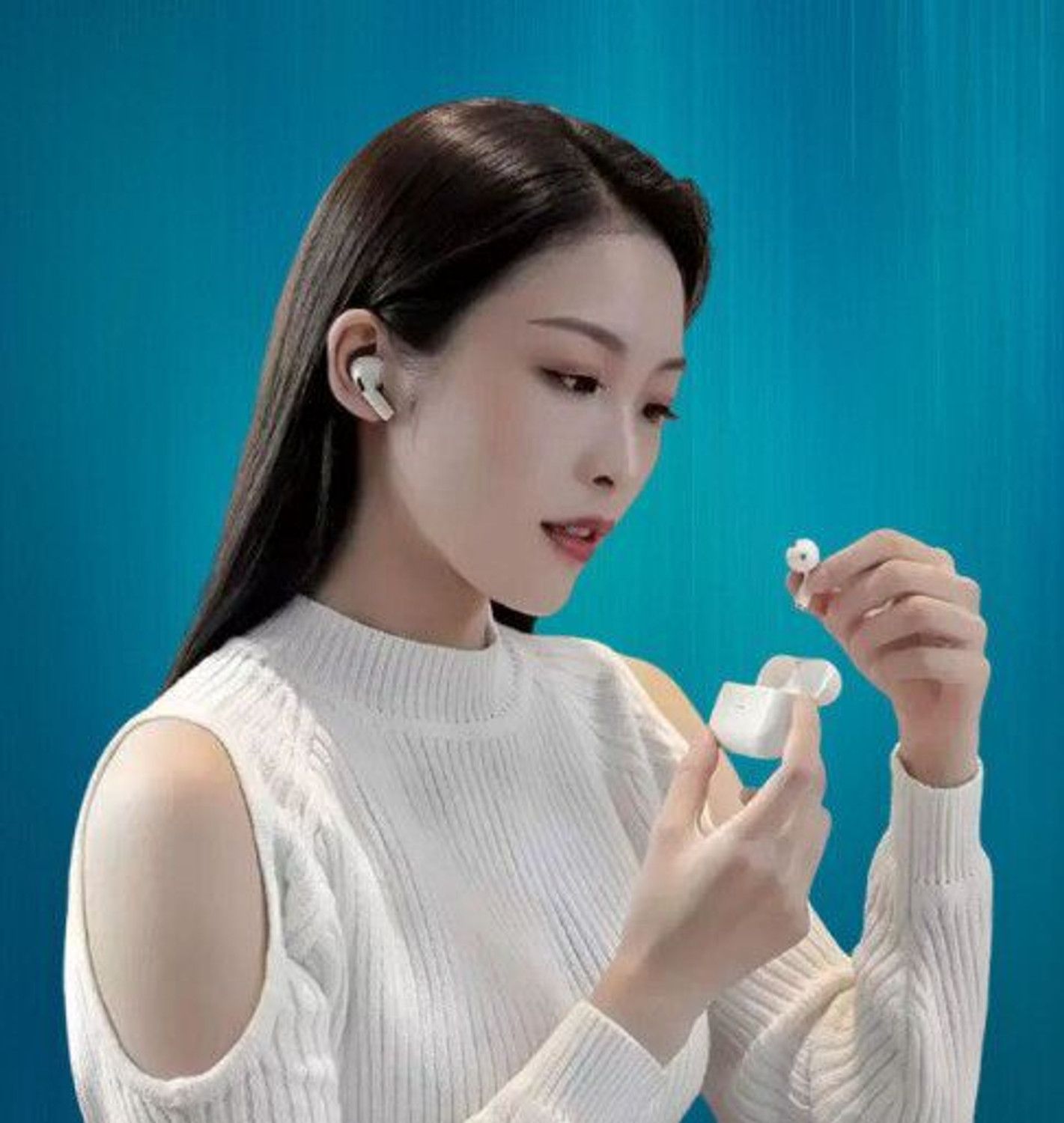 Image of SANNO WORLD Airpuds Pro 2 (2nd gen) Premium Wireless Earbuds With Charging Case 121 (USB-C) Bluetooth