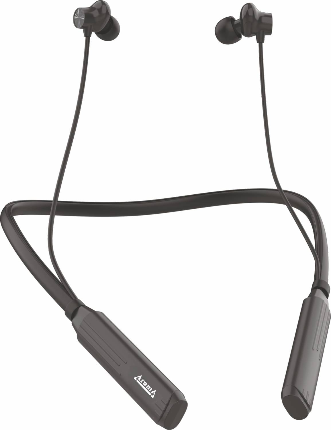 Aroma NB119 Nova Upto 40H Playtime*, ENC, Dual Pairing Fast Charging Neckband Bluetooth