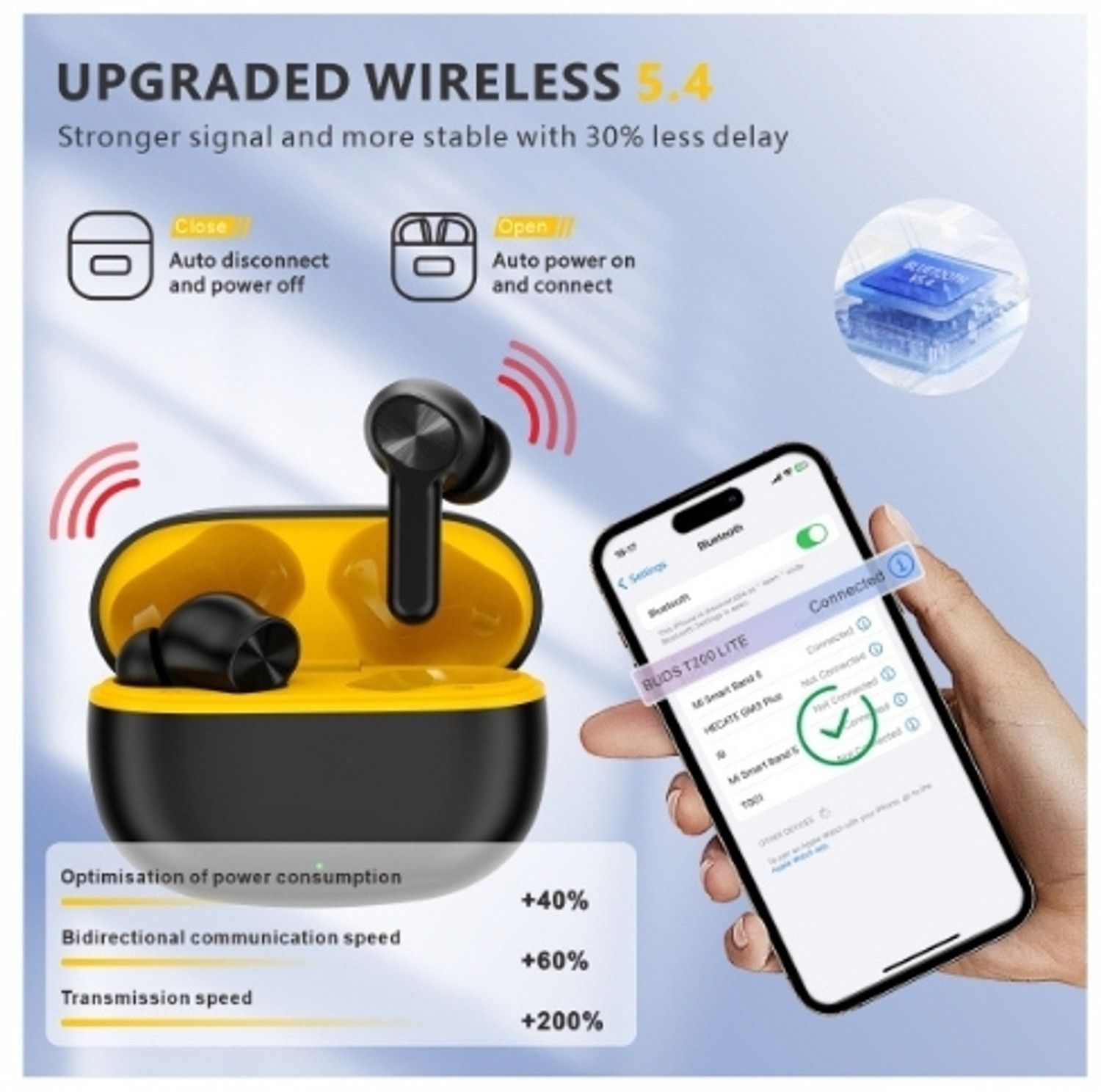 Image of DIGIBUDS T200 Buds | 42Hr Playtime | HiFi Stereo | Fast Pair Bluetooth
