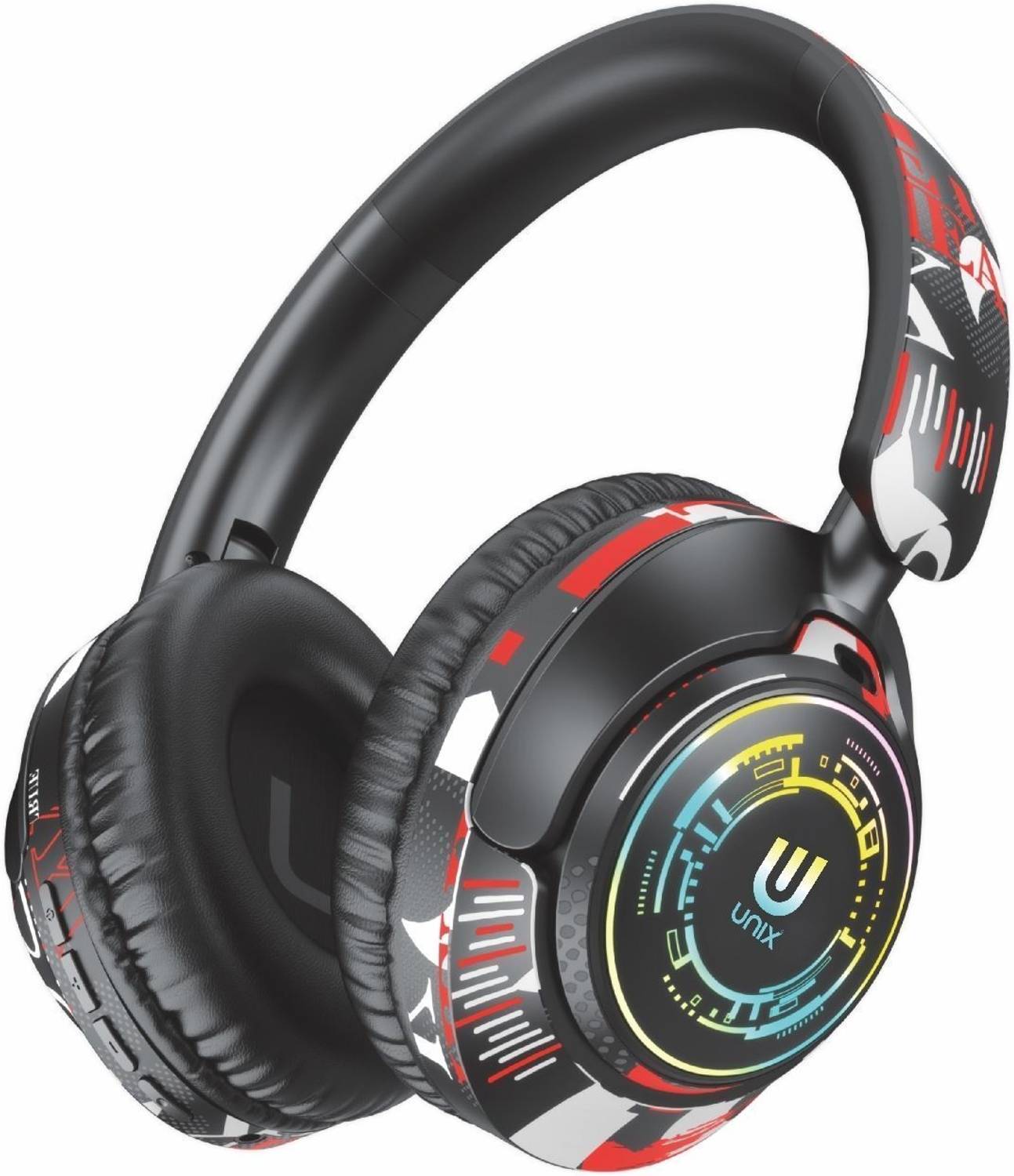 Unix Epic Graffit Wireless Over Ear Headphones Upto 62 Hours Play
