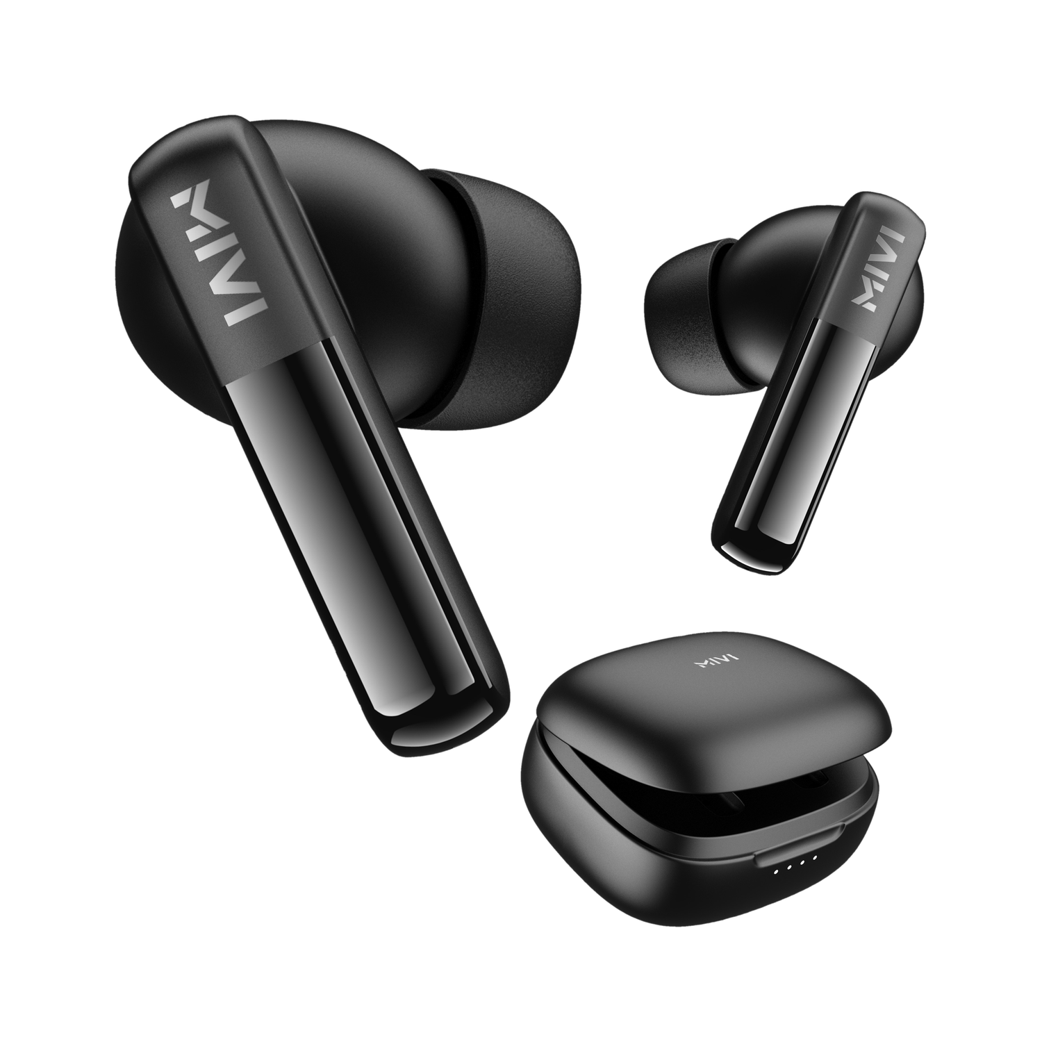 Mivi Duopods K2, 40Hrs PT, HD Call, Fast Charging, 50ms Latency,IPX4, - Image 1