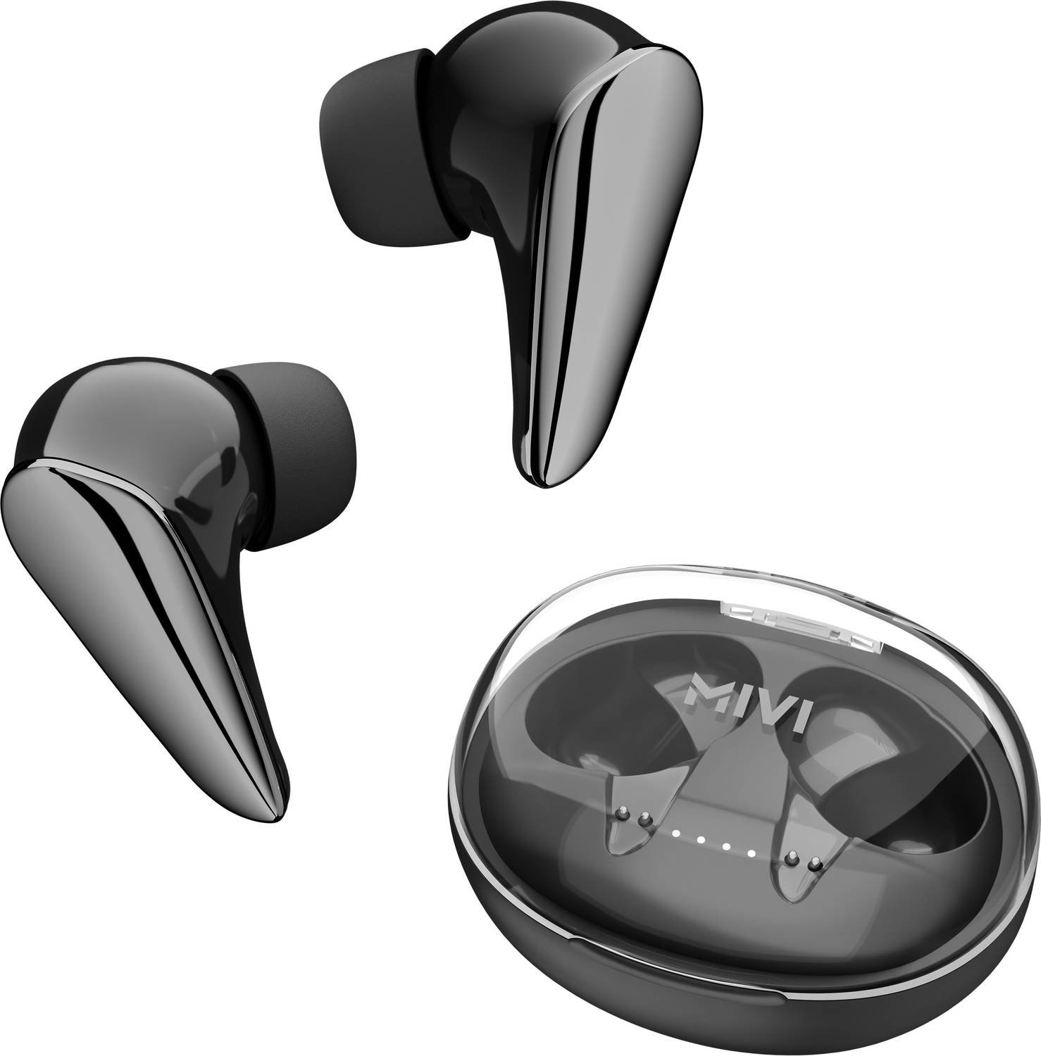 Mivi DuoPods Tune ,70H, 3D Soundstage, AI-ENC, BT v5.3 with AAC e