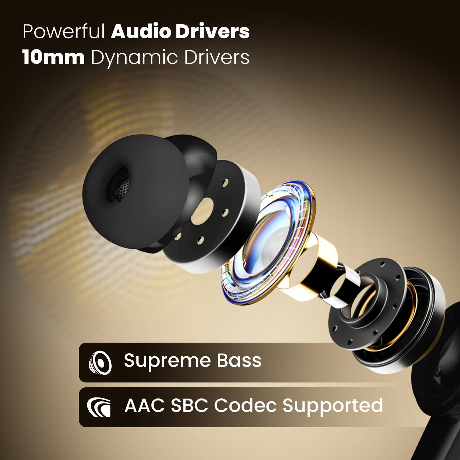 truke Buds Elite 10mm Driver Bluetooth Earbuds - Image 3