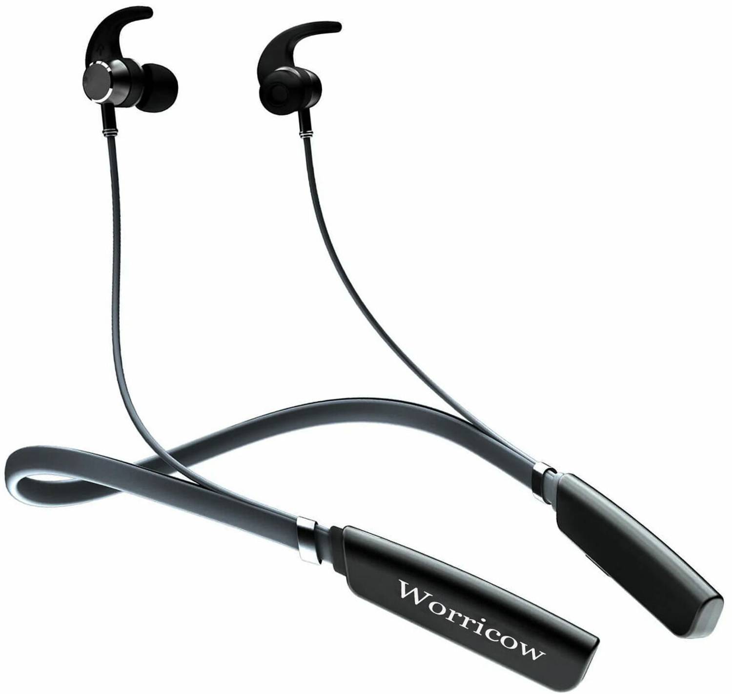Worricow 3D Bass 40Hrs Playback Time Bluetooth 5.0 Neckband