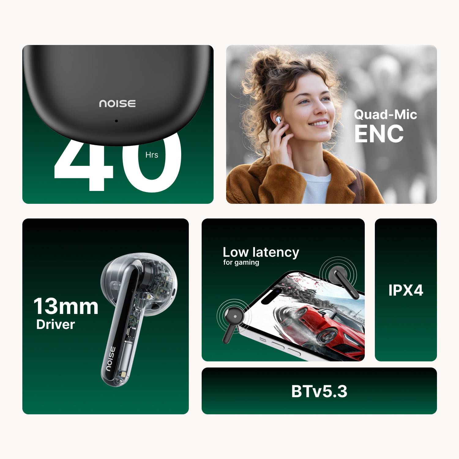 Noise Buds Mini with 13mm Drivers - Image 2