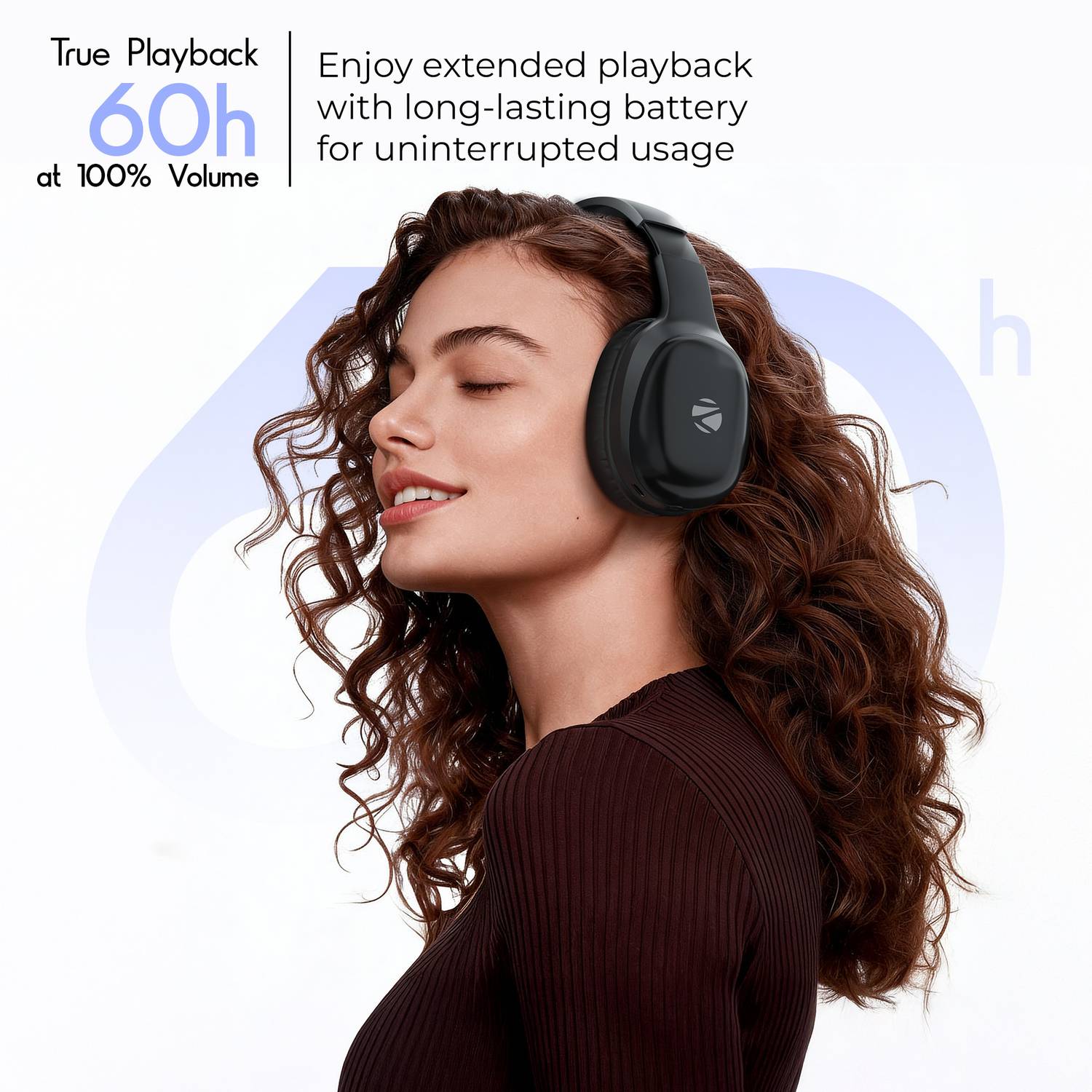ZEBRONICS Zeb-Thunder Pro Bluetooth Headphones - Image 3