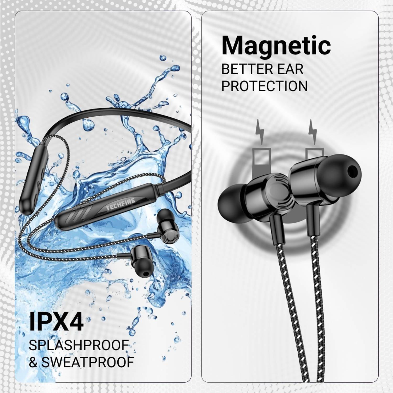 TECHFIRE Fire 450v2 Neckband Wireless Headphone - Image 4