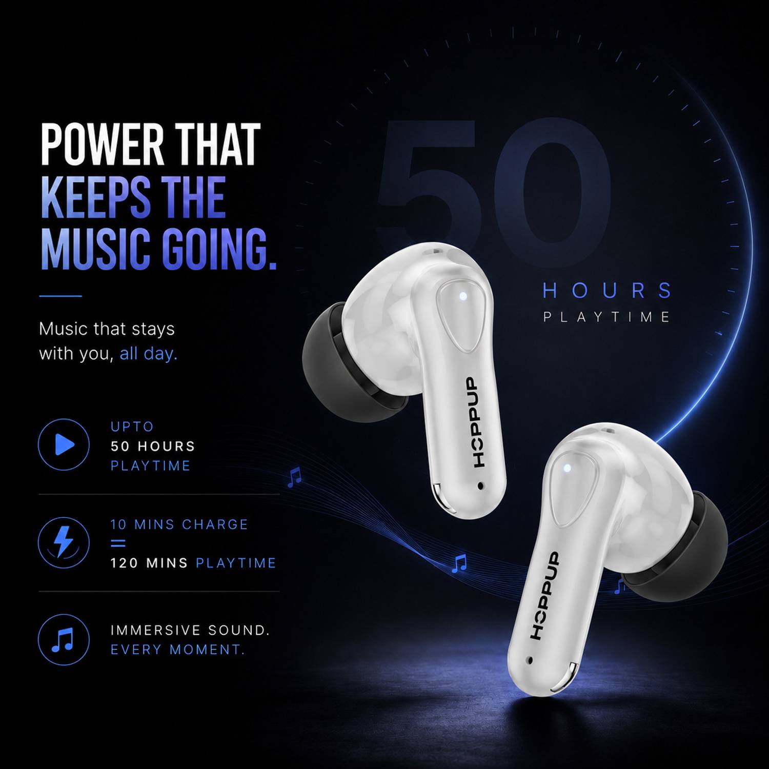 AirDoze M1 Earbuds by HOPPUP - Image 2
