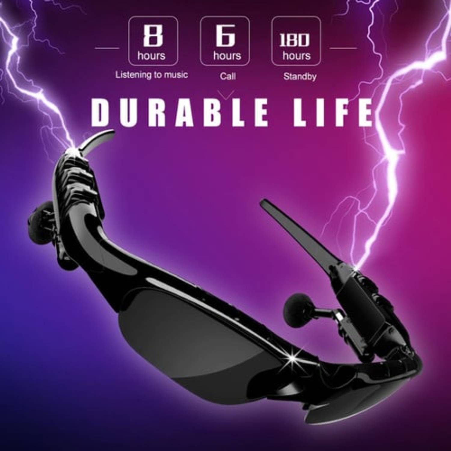 Clairbell UGK_534B_sunglass Over the head Bluetooth Headset Bluet