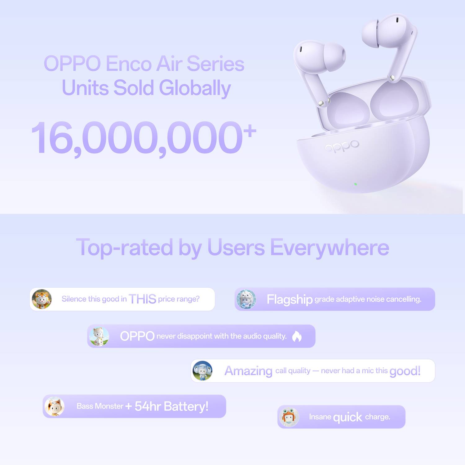 OPPO Enco Air 5 Bluetooth Earbuds - Image 2