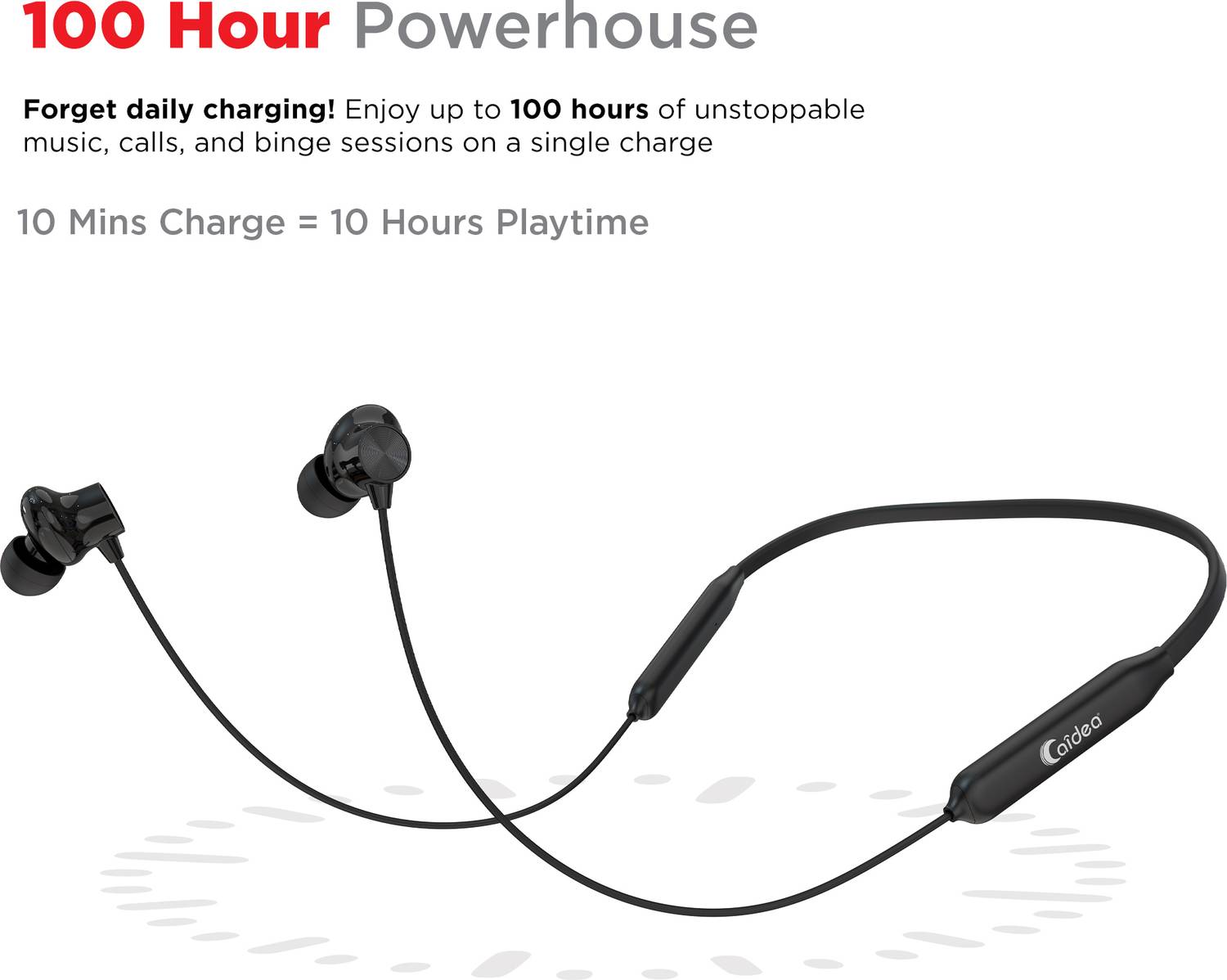 Caidea CNB100 Bullet Z2 Neckband Bluetooth - Image 2