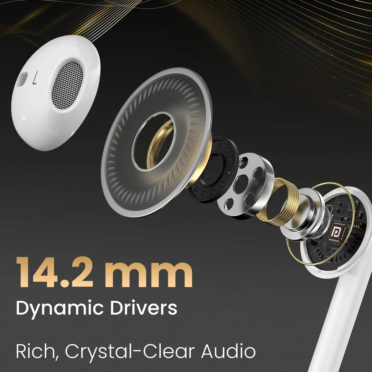 Portronics Type C Headphone with HD In-Line Mic - Image 4