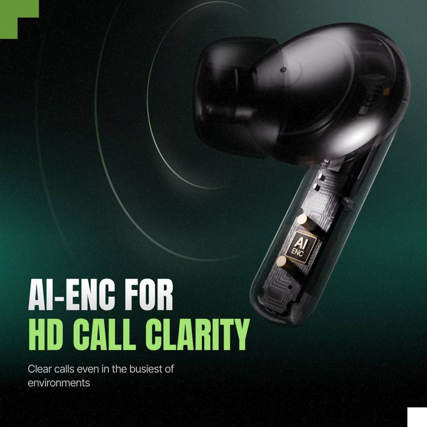 Mivi DuoPods Blaze AI-ENC 60Hrs 13mm Drivers - Image 4