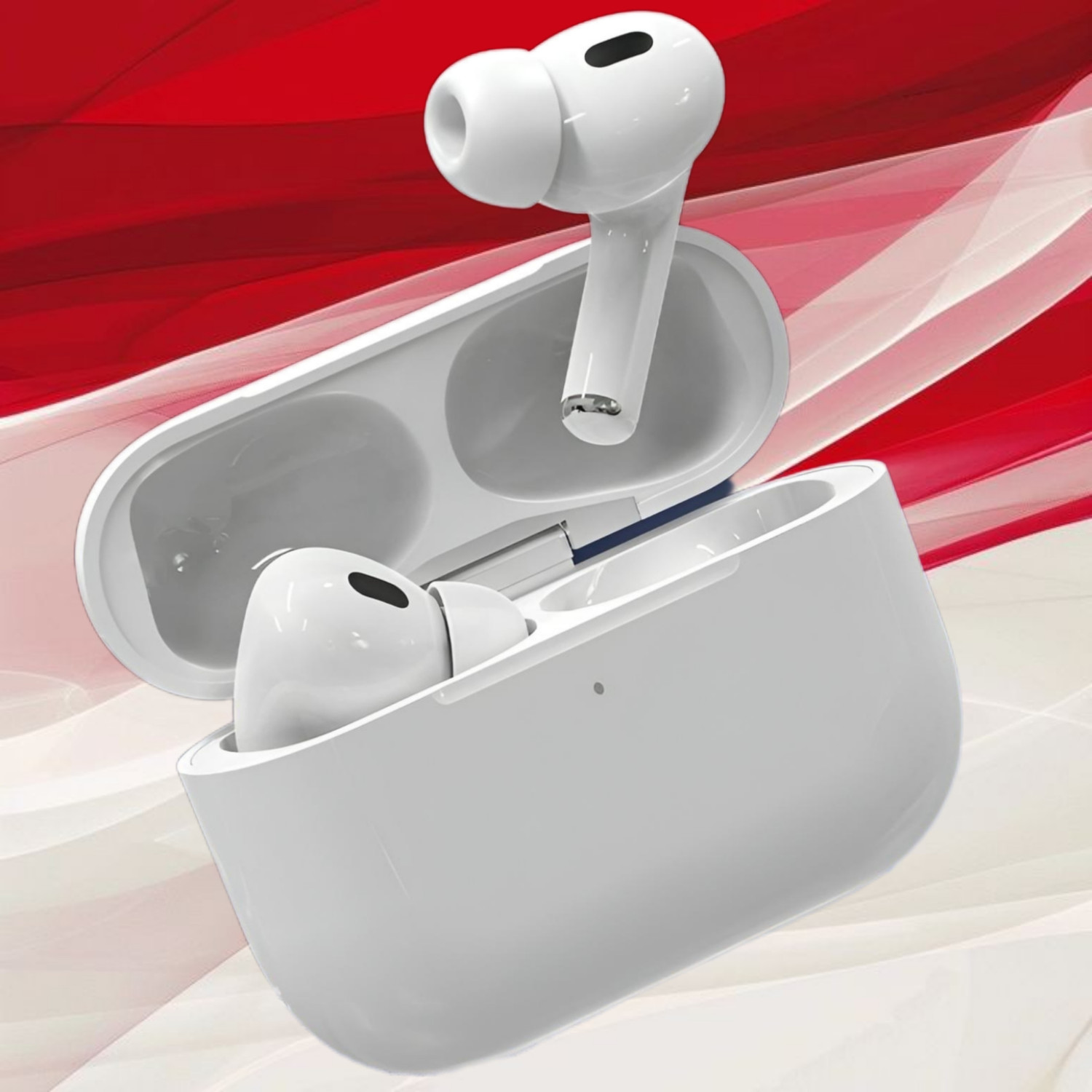 Image of Shivay Enterprises NEW ANC TWS, Ear buds with 48HRS Battery, Fast Charge, Blutooth & Mic.A1 368 Bluetooth Headset (White, True Wireless)