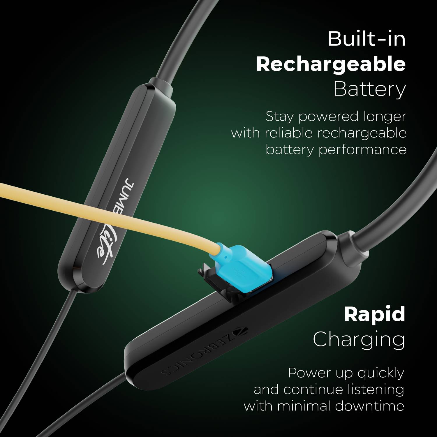 ZEBRONICS Jumbo Lite Bluetooth Earphones - Image 4