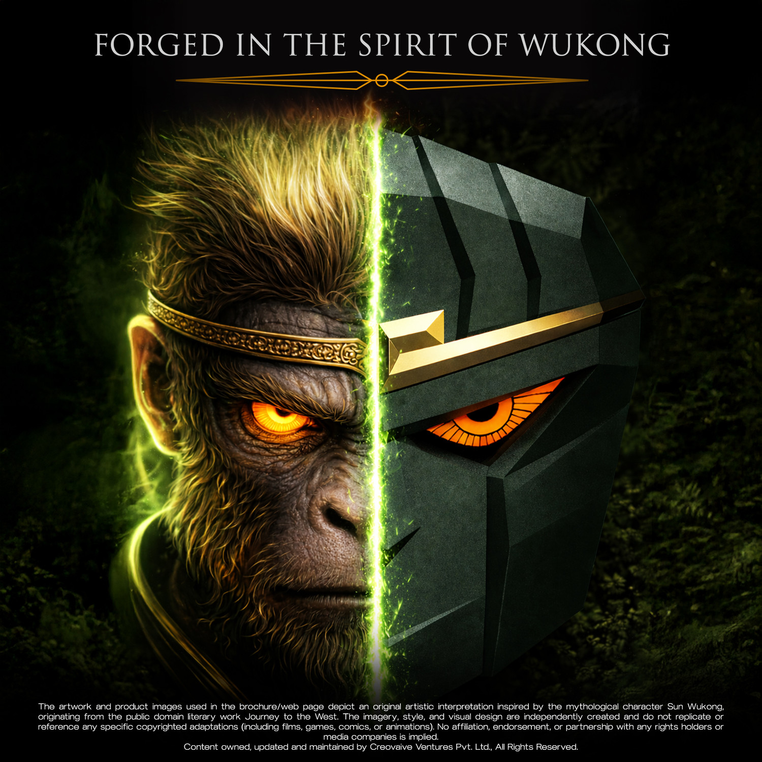 Image of TRIGGR Wukong 35dB ANC, 4-mic ENC, Dual Pairing, 60H Battery, Monkey-king Design, v6.0 Bluetooth