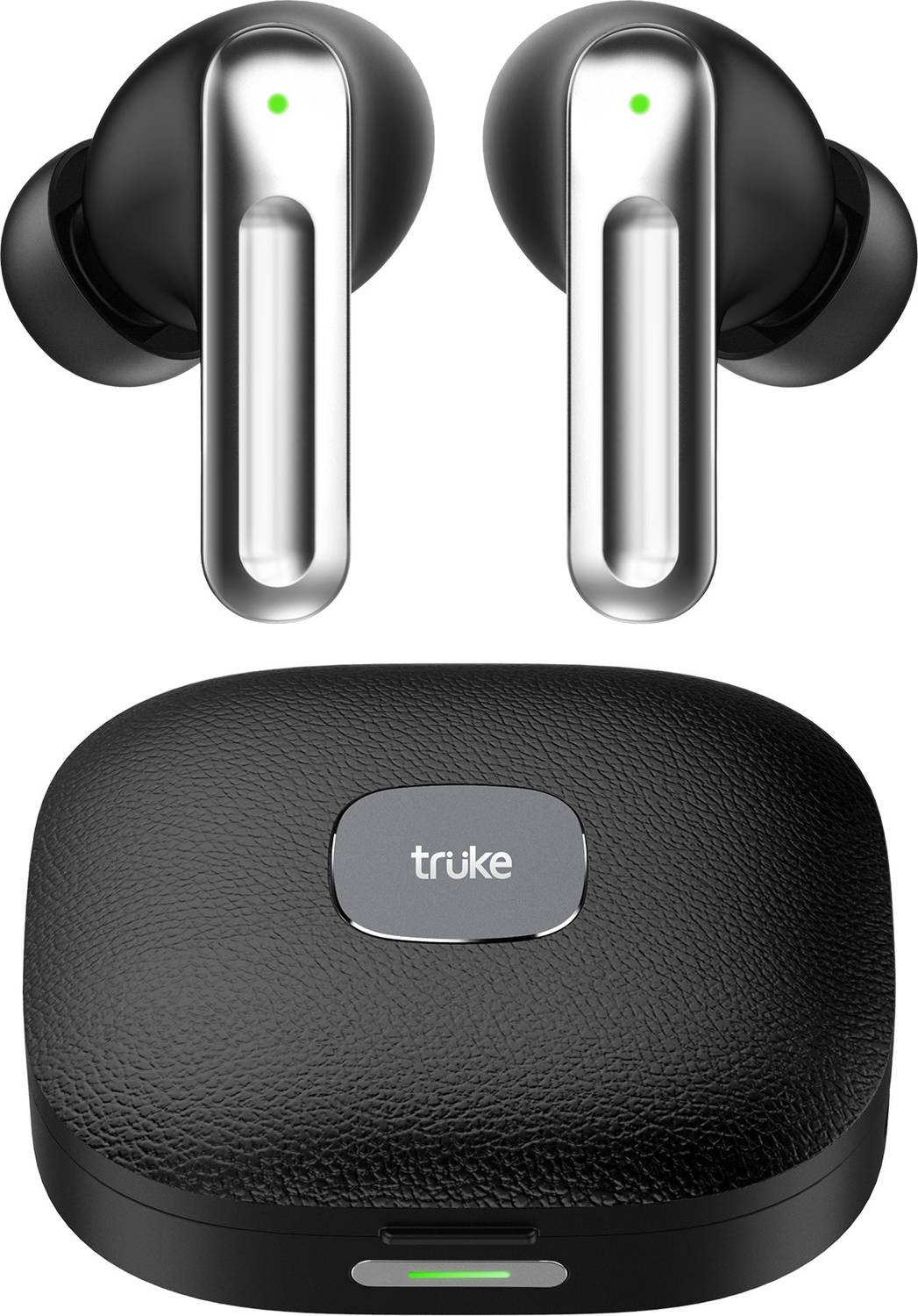 truke Mega 9 TWS 70H Playtime, 24-bit Spatial Audio, Leather Fini