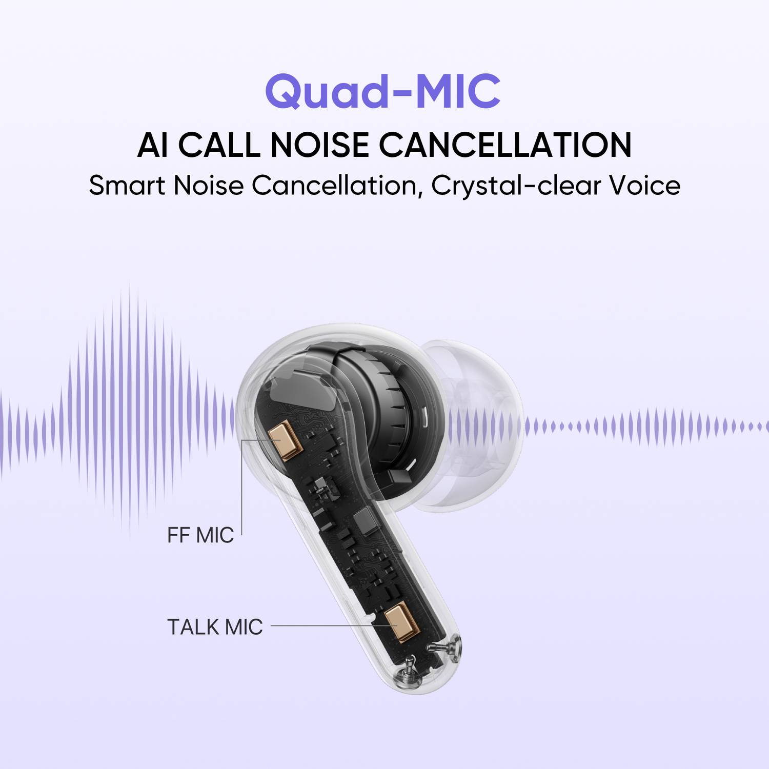 realme Buds T200 Hi-Res with ANC, 12.4mm driver - Image 5