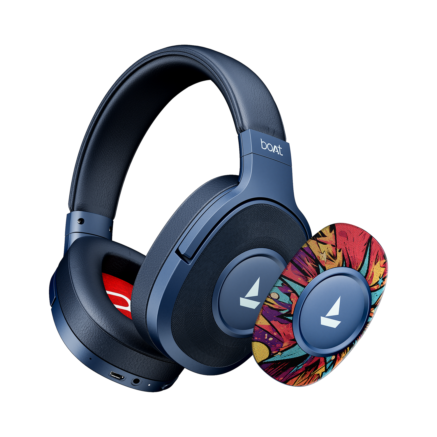 boAt Rockerz Plus 550 Wireless Headphones with 100H Battery