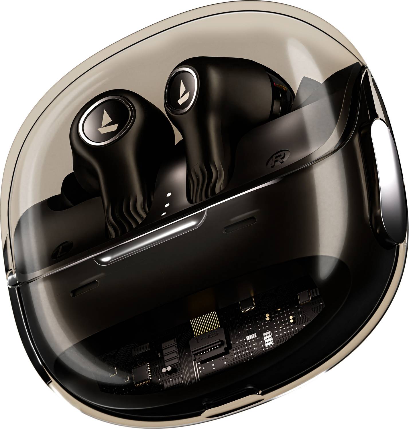boAt Nirvana Crystl, (2025 Launch), Transparent Case,360 Spatial