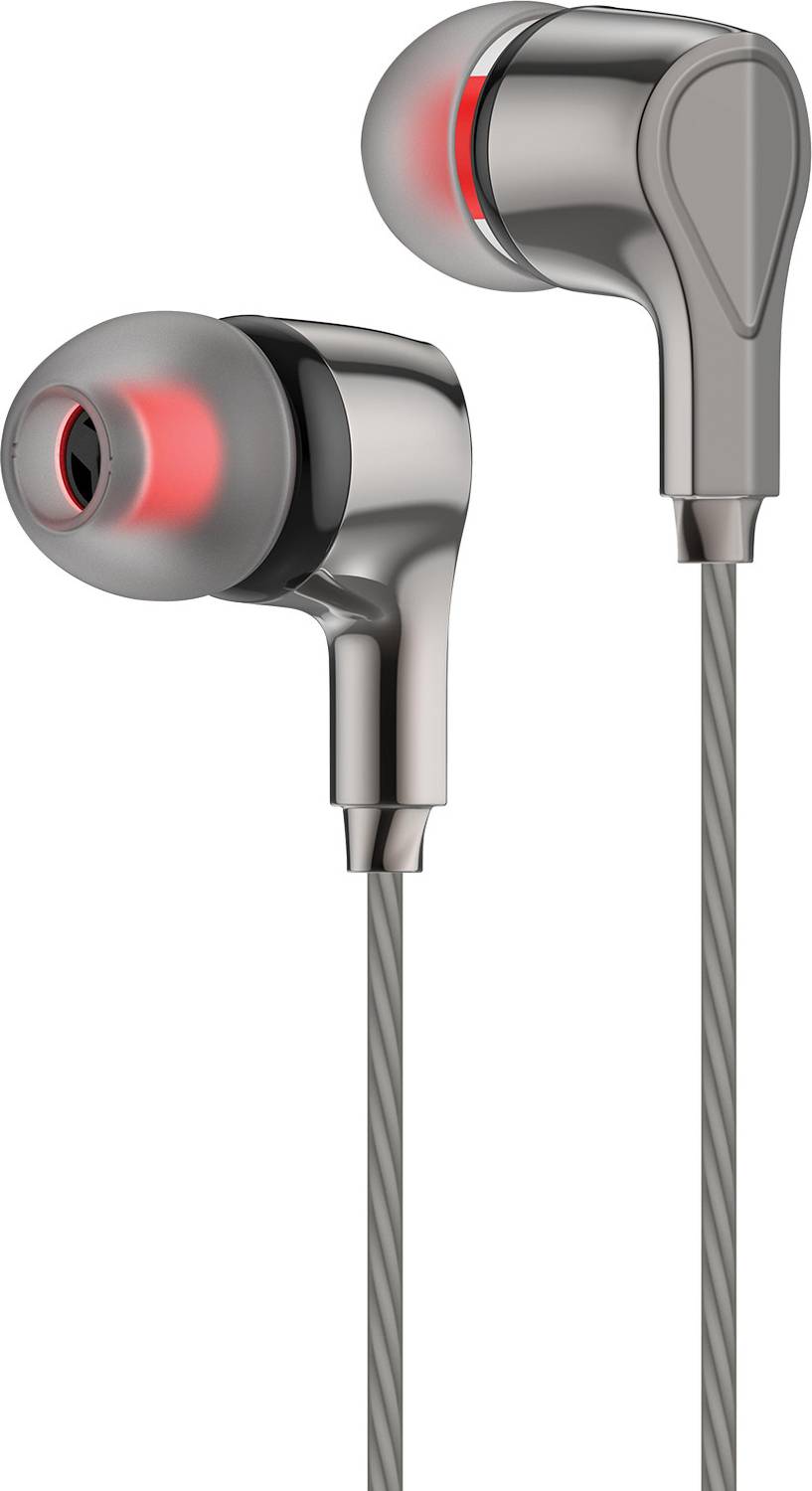 Hitech E103 TYPE-C Wired Headset (Grey, In the Ear)