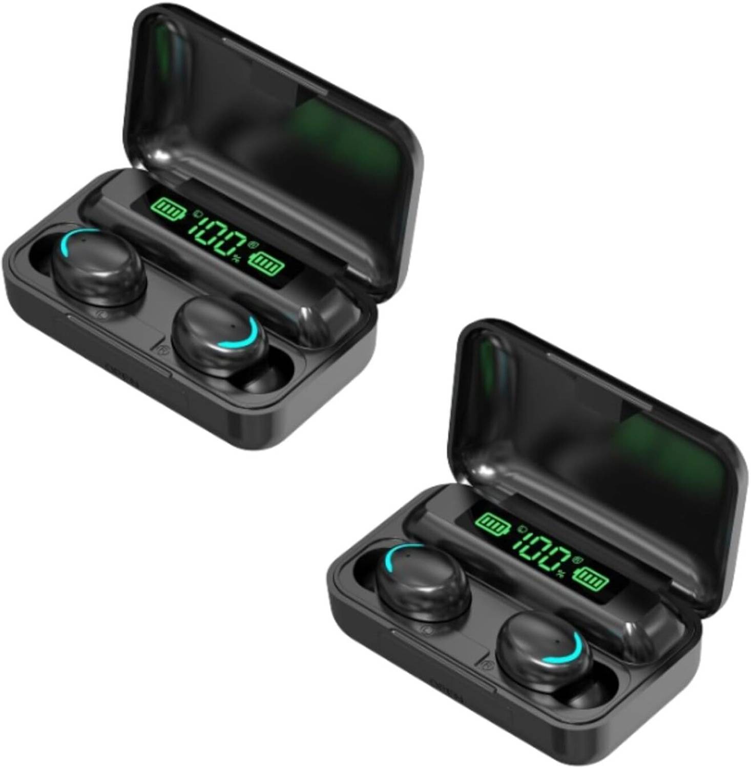 DRUMSTONE BUY ONE GET ONE 2024 Wireless Earbuds Bluetooth Earphones with Charging Case Bluetooth