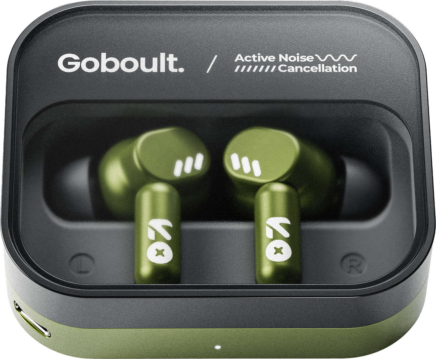 Image of GOBOULT Tenet Pro with ANC, 75H Playtime, 4 Mic ENC, Dual Pairing ,BT 6.0, 13mm Drivers Bluetooth