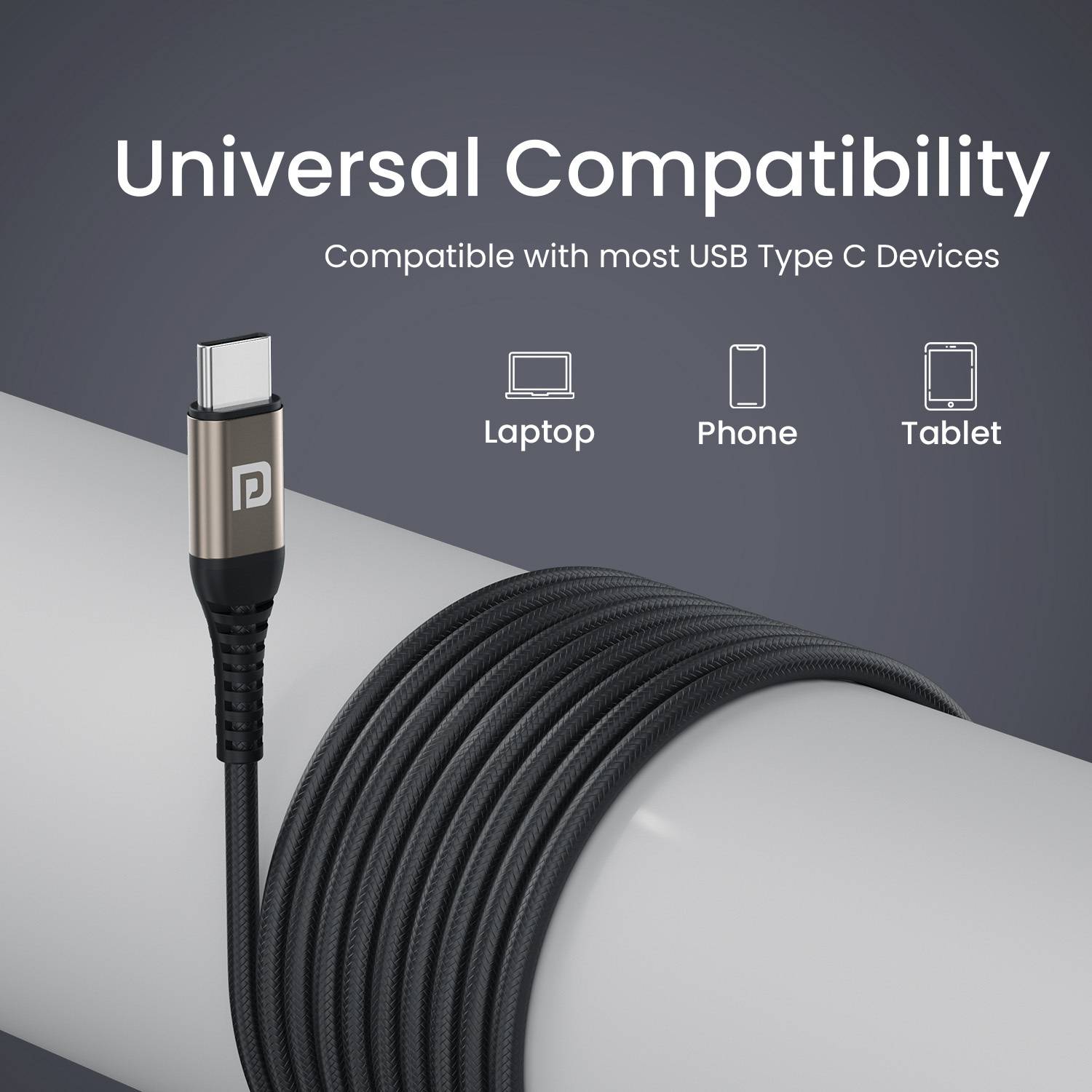 Portronics Tune C Type C Earphone with Mic - Image 4