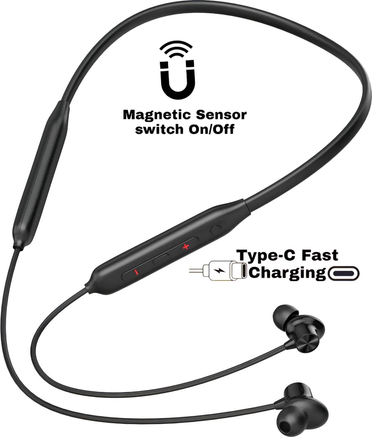 GREE MATT POWER OFF/ON 48Hr Headphone Neckband N3 Bluetooth Heads