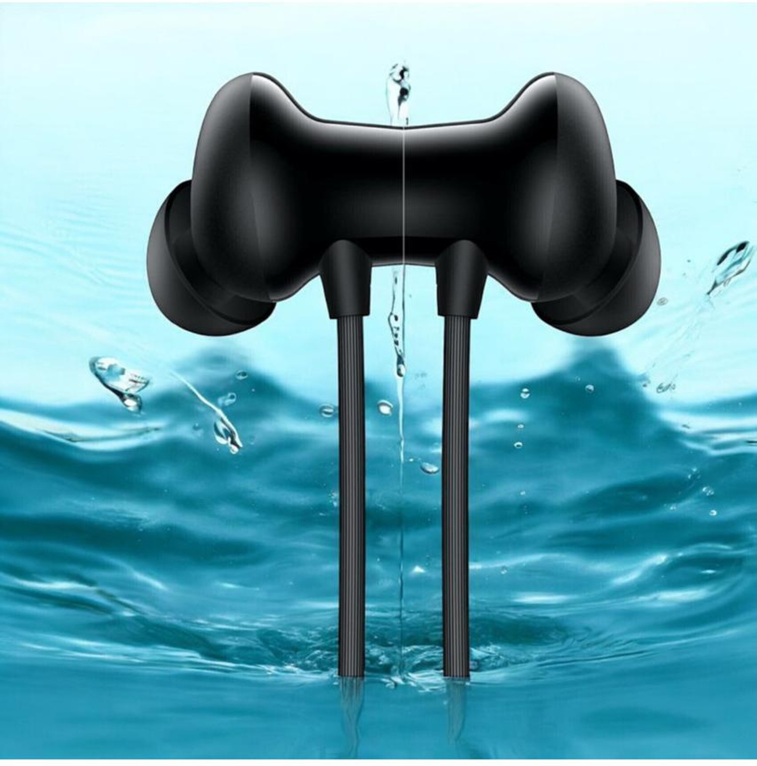 Image of OnePlus Nord Wireless Z2 Wireless Headset Bluetooth Headset (Magico Black, True Wireless)