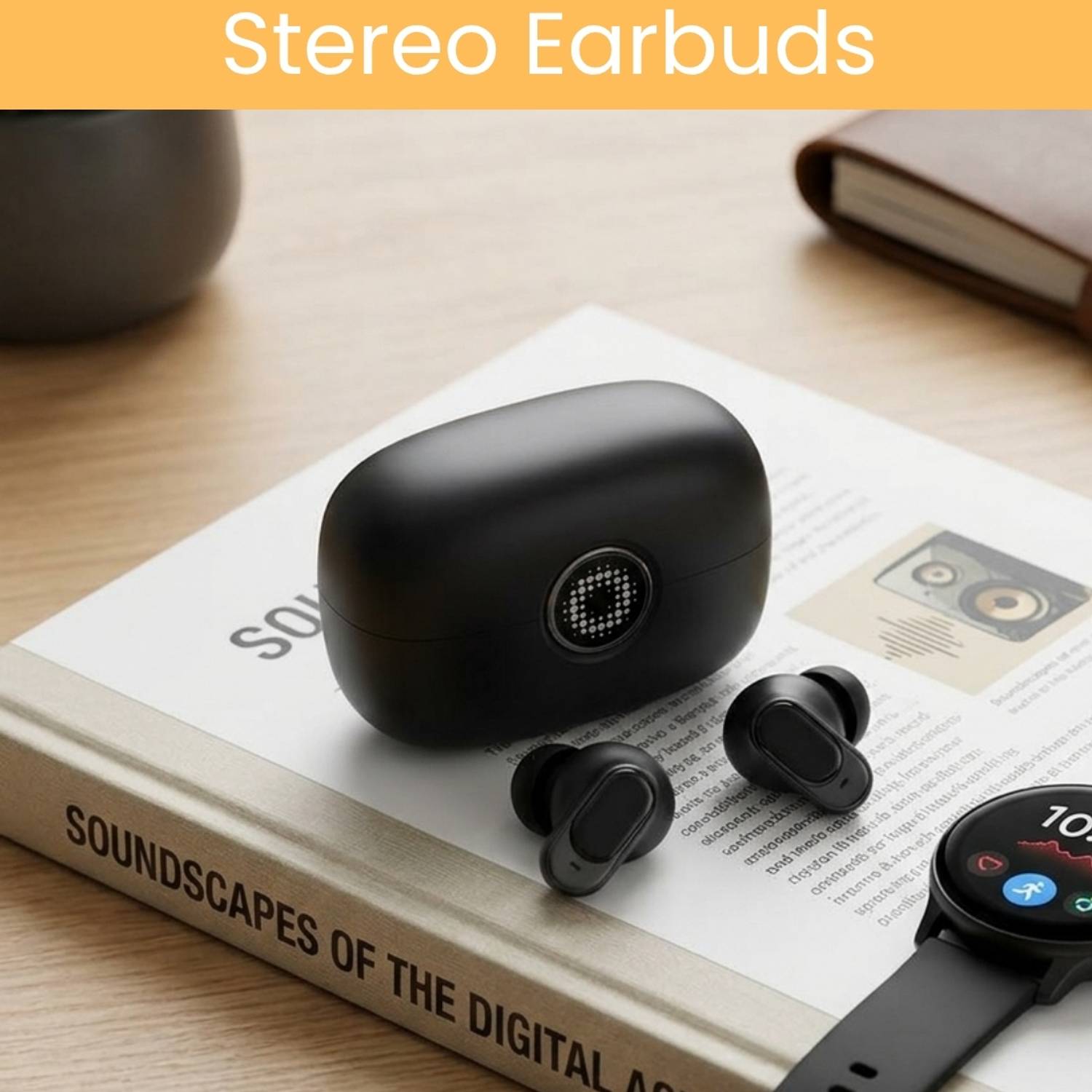 SACRO Bluetooth Wireless TWS Earbuds With ENC Noise Reduction, HD Sound QualityMI29 Bluetooth