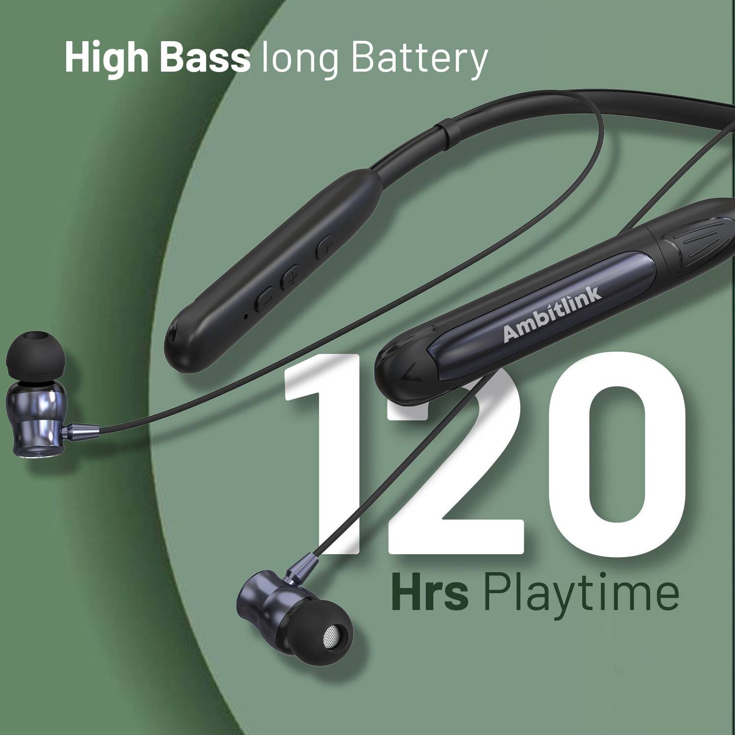 Ambitlink ALNB100B Bluetooth Earbuds - Image 2