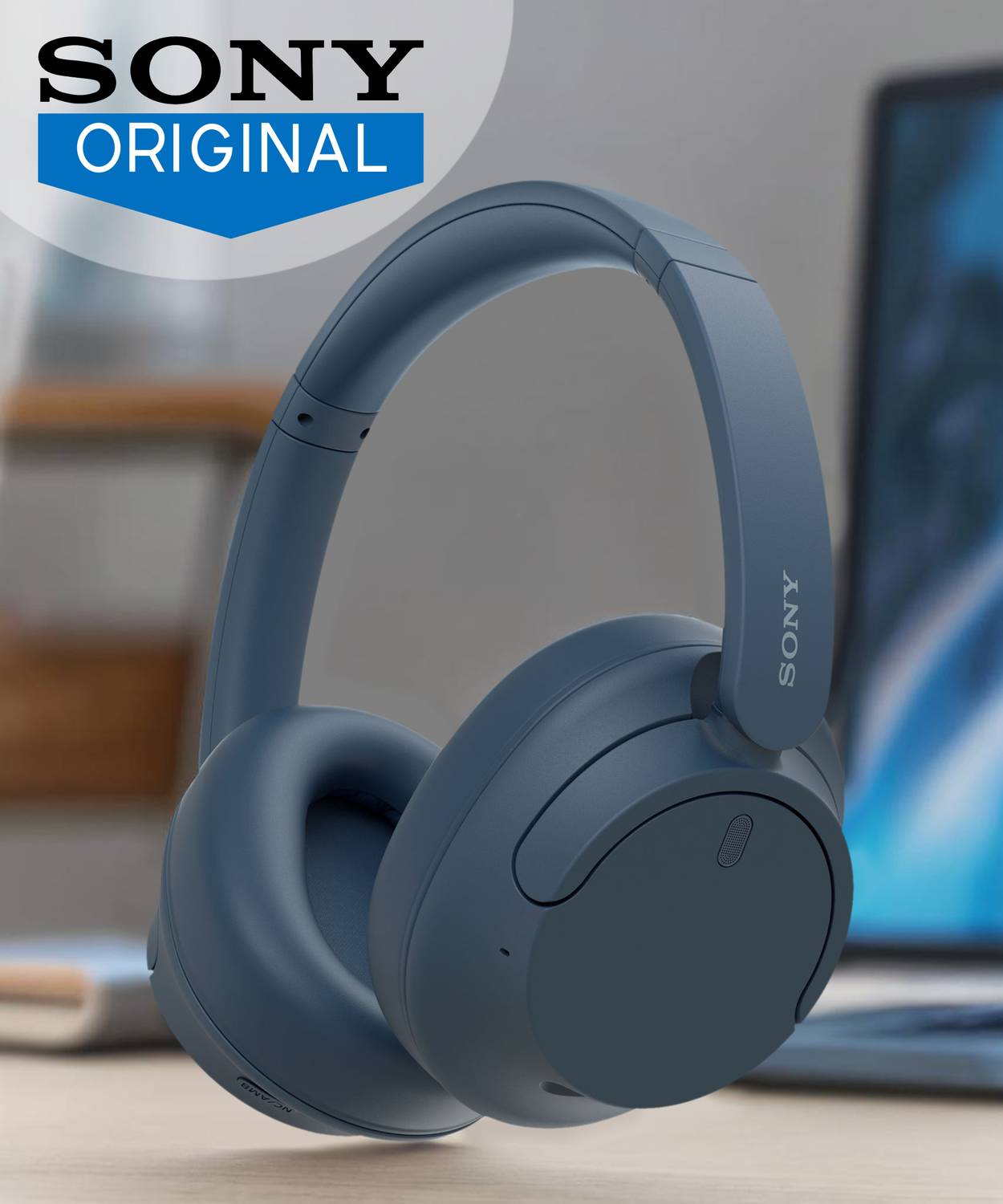 Sony WH-CH720N/LCIN Bluetooth Headphones Blue - Image 2