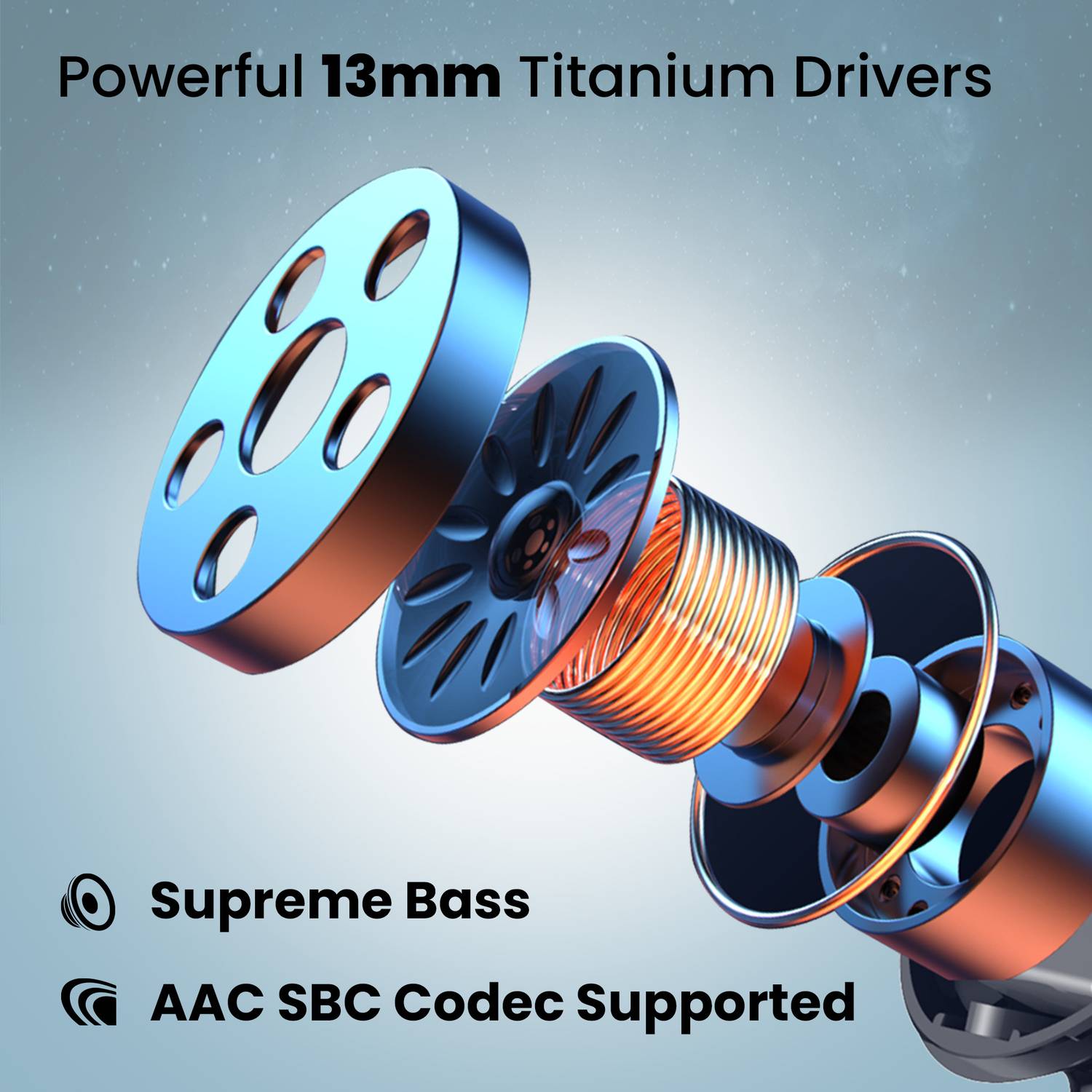 truke Buds Aura Earbuds 70H Playtime - Image 3