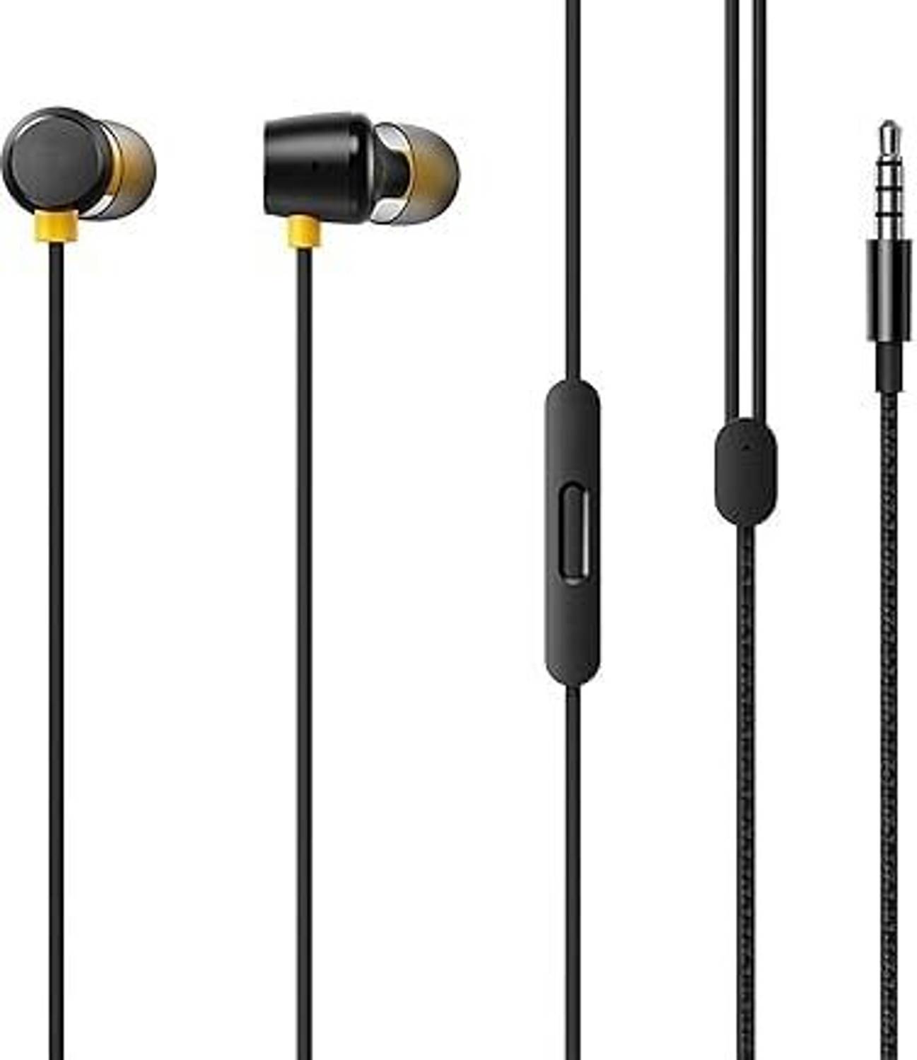 Lynacz Original 3.5mm Audio Jack, Compatible for Realme & Deep Ba